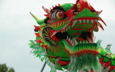 3D Printed Dragons Vs Kew Gardens Great Pagoda